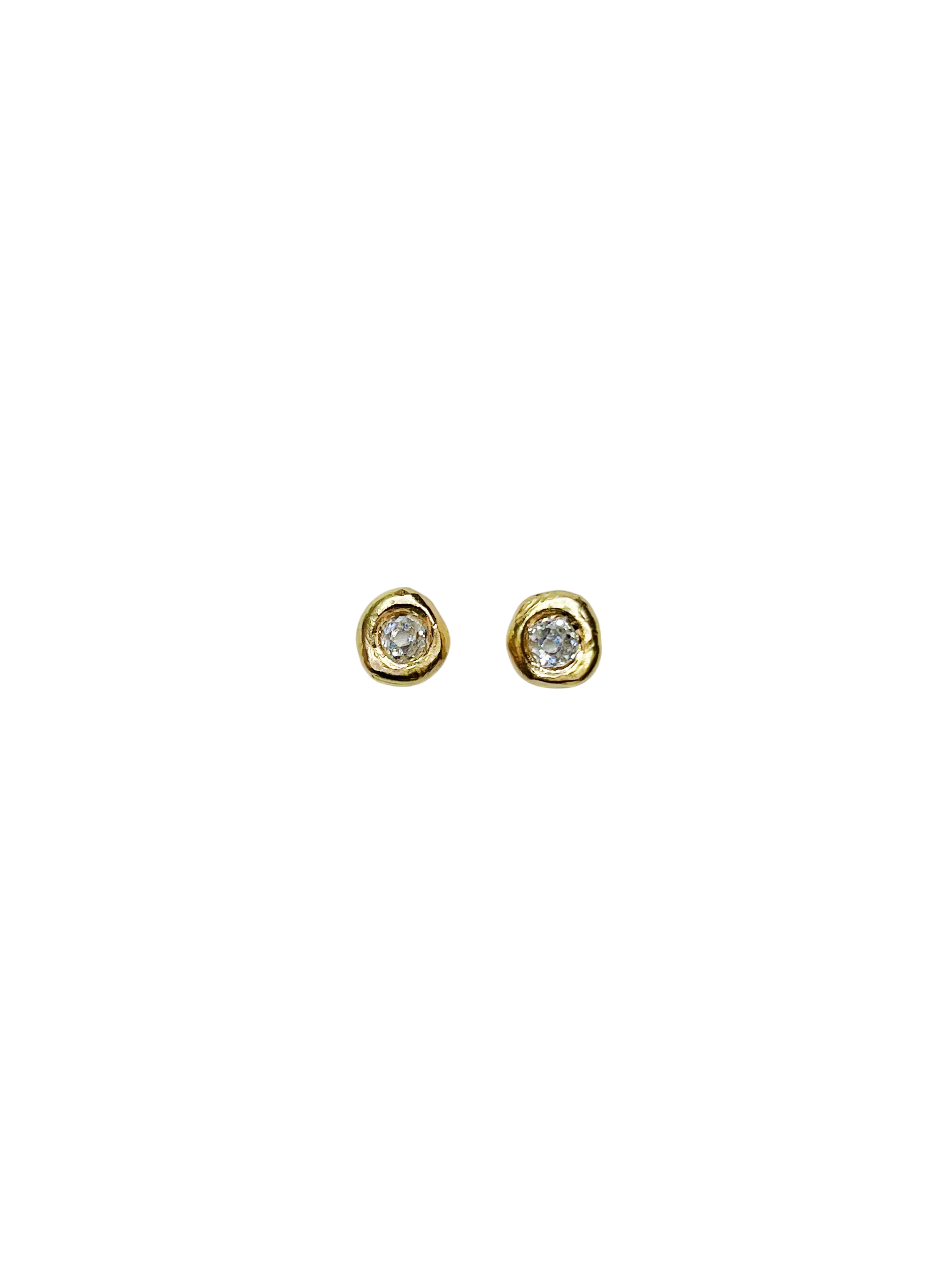 Solitaire bisou small diamonds